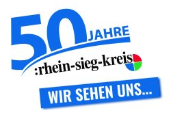 Logo 50 Jahre Rhein-Sieg-Kreis - Wir sehen uns