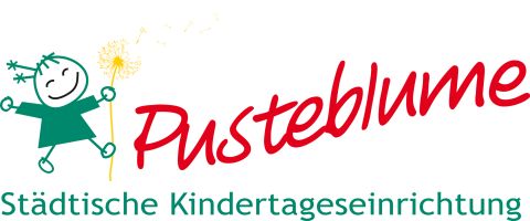 Logo der Städtischen Kindertageseinrichtung Pusteblume