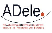 Logo von ADele - Mit Alzheimer und Depression leben lernen 