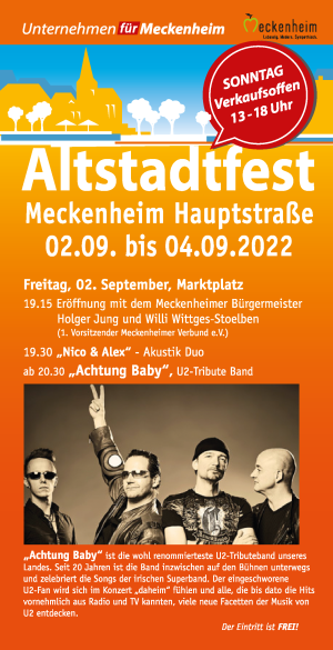 Altstadtfest 2022 Flyer Final Seite 1