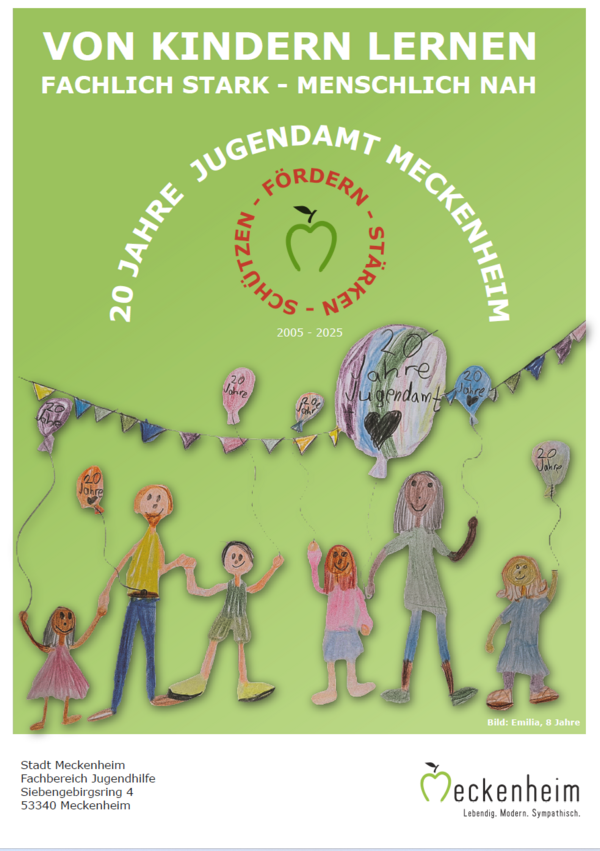 Bild vergr&ouml;&szlig;ern: Plakat zu 20 Jahre Jugendamt Meckenheim