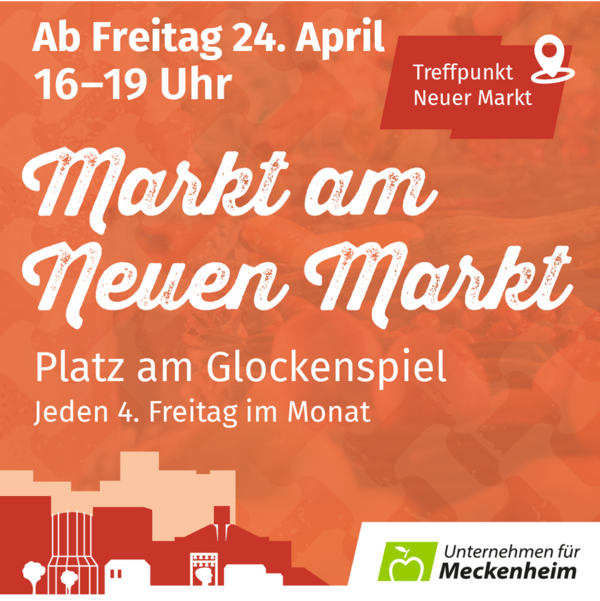 Bild vergr&ouml;&szlig;ern: Plakat Markt am Neuen Markt