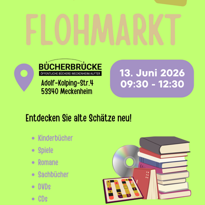 Flohmarkt in der Bücherbrücke