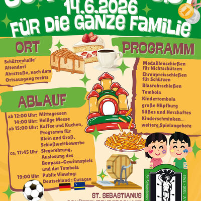 Flyer u Plakat Schützenfest 2026
