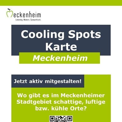 Cooling Spots Karte Meckenheim
