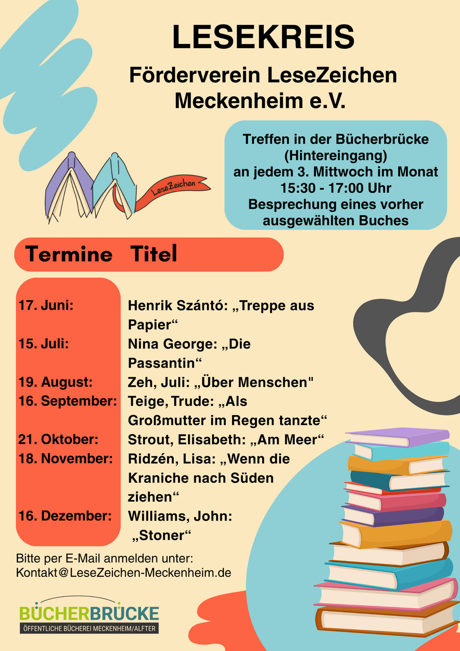 Lesekreis Lesezeichen