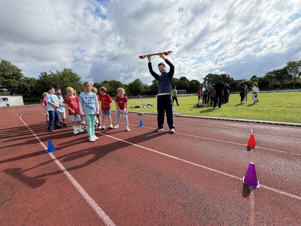 30m-Sprint beim Sportfest