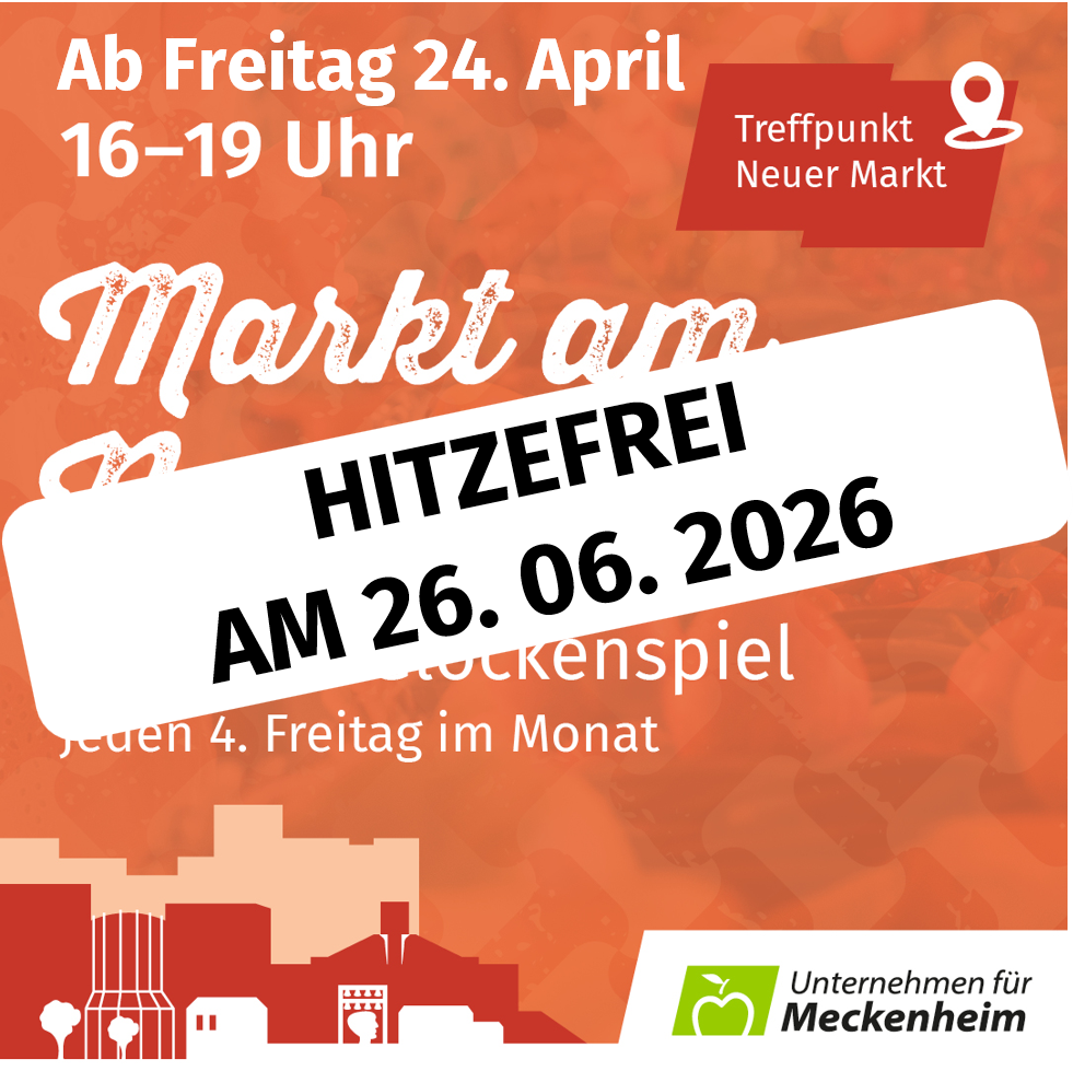 Hitzefrei für den Markt am Neuen Markt 26. Juni 2026