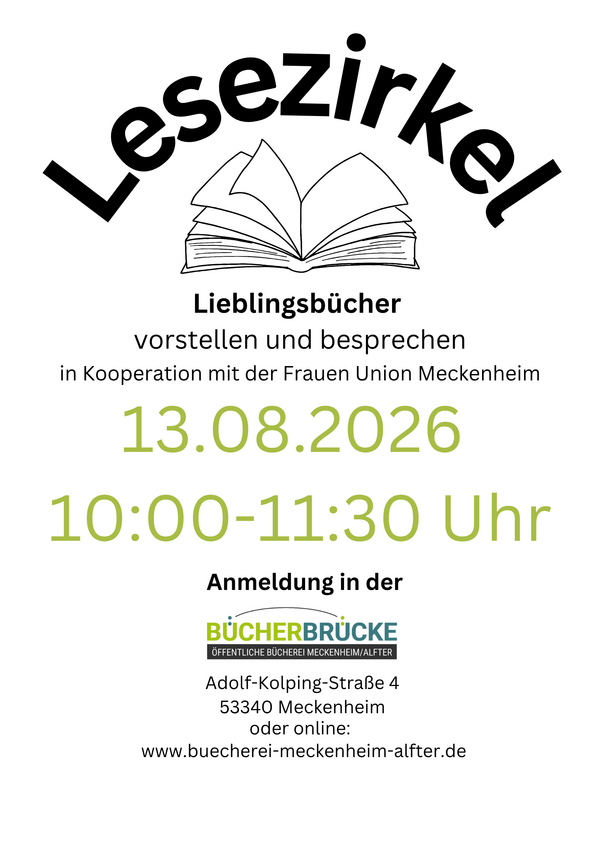 Bild vergr&ouml;&szlig;ern: Lesezirkel in der Bücherbrücke