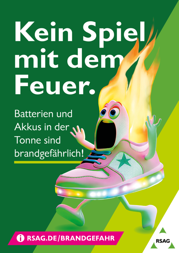 Bild vergr&ouml;&szlig;ern: Kein Spiel mit dem Feuer - RSAG-Kampagne Brandgefahr