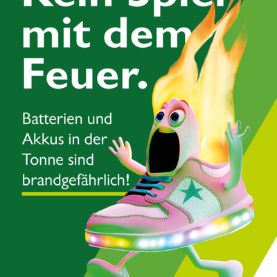 Bild vergr&ouml;&szlig;ern: Kein Spiel mit dem Feuer - RSAG-Kampagne Brandgefahr