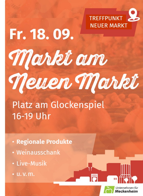 Bild vergr&ouml;&szlig;ern: Markt am Neuen Markt am 18. September 2026