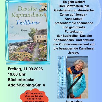 Lesung Anne Labus Inselstürme