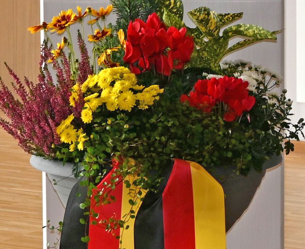 Tag der Deutschen Einheit Blumenbouquet