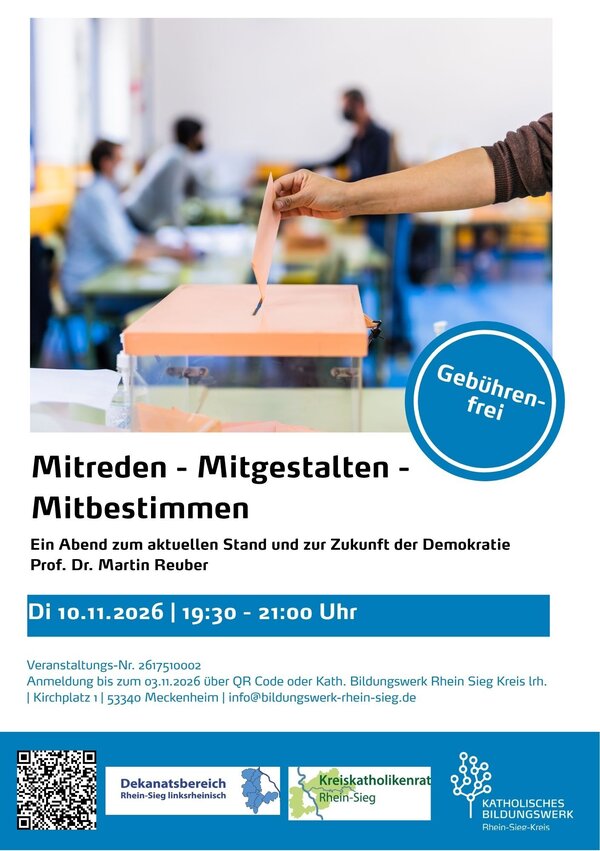 Bild vergr&ouml;&szlig;ern: Mitreden - Mitgestalten - Mitbestimmen