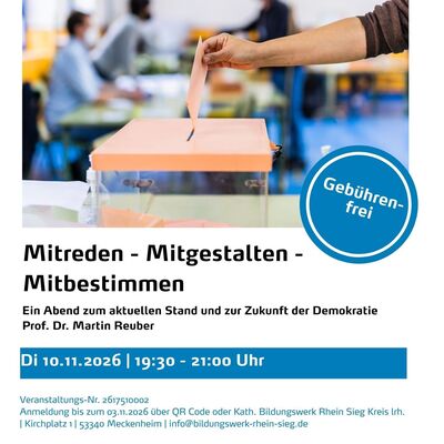 Mitreden - Mitgestalten - Mitbestimmen
